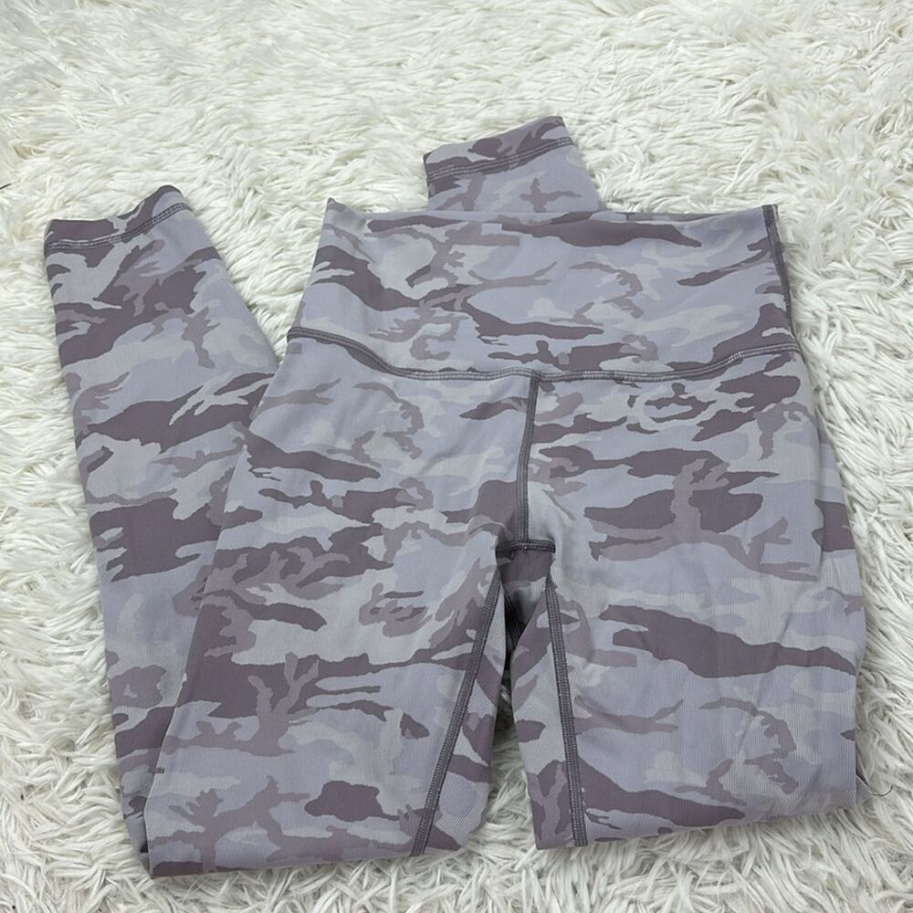 Lululemon Wunder Under High-Rise Tight 25" *Luxtreme Incognito Camo Jacquard Ice